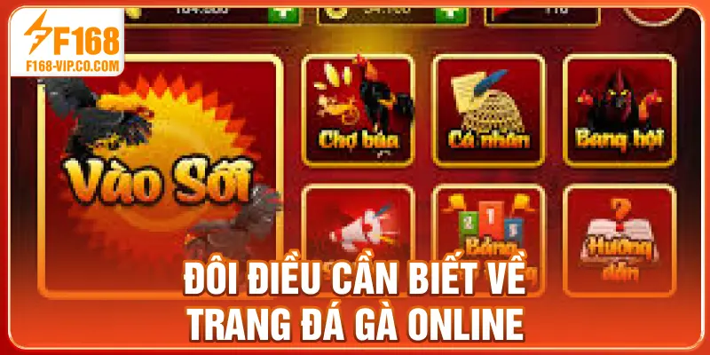Đôi điều cần biết về trang đá gà online